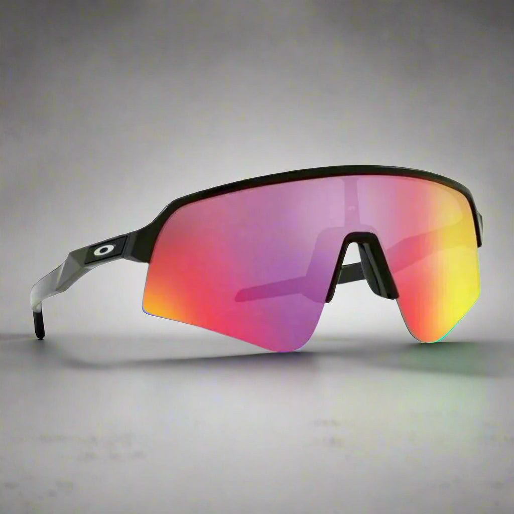 Oakley_Sutrolite_Sweep_MatteBlack_PrizmRoadLens_LeftSide_Instasport