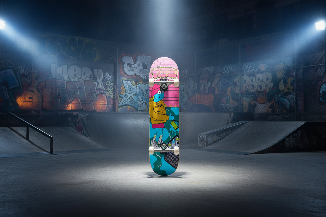 Piston_Graffiti_8_Beginner_Skateboard_Second_InstaSport