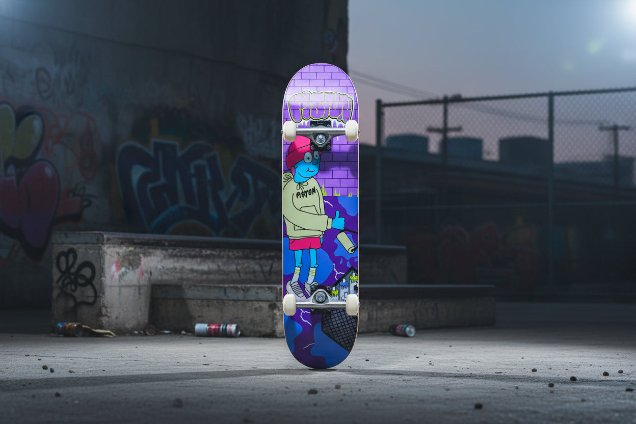 Piston_Graffitti_7.75_Beginner_Skateboard_Main_InstaSport