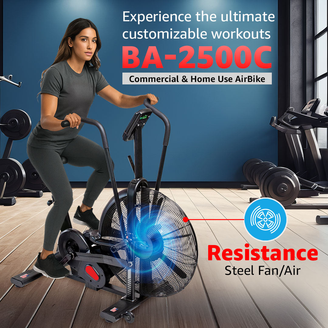 Powemax_BA_2500_C_Commercial_Air_Bike_Resistance_InstaSport