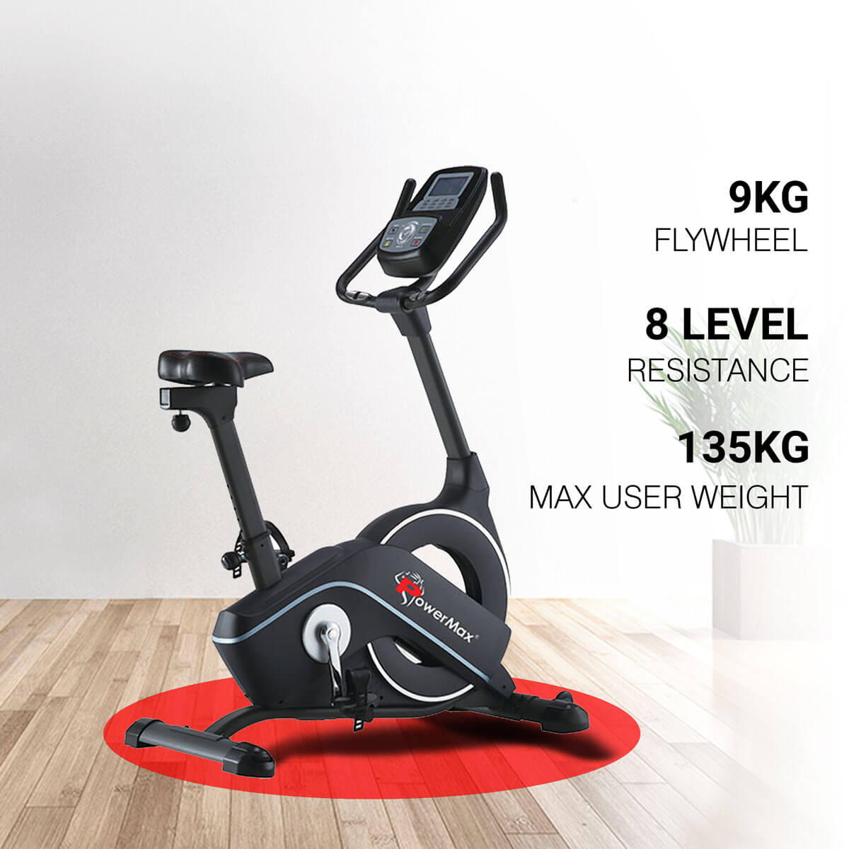 Powemax_BU_900_Semi_Commercial_Magnetic_Upright_Bike_Info_InstaSport
