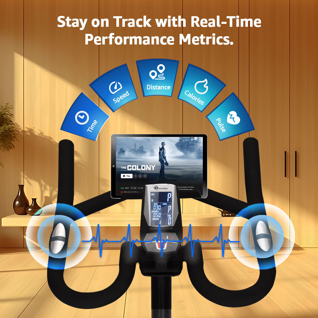 Powermax_BS_2070_Semi_Commercial_Spin_Bike_Display_InstaSport