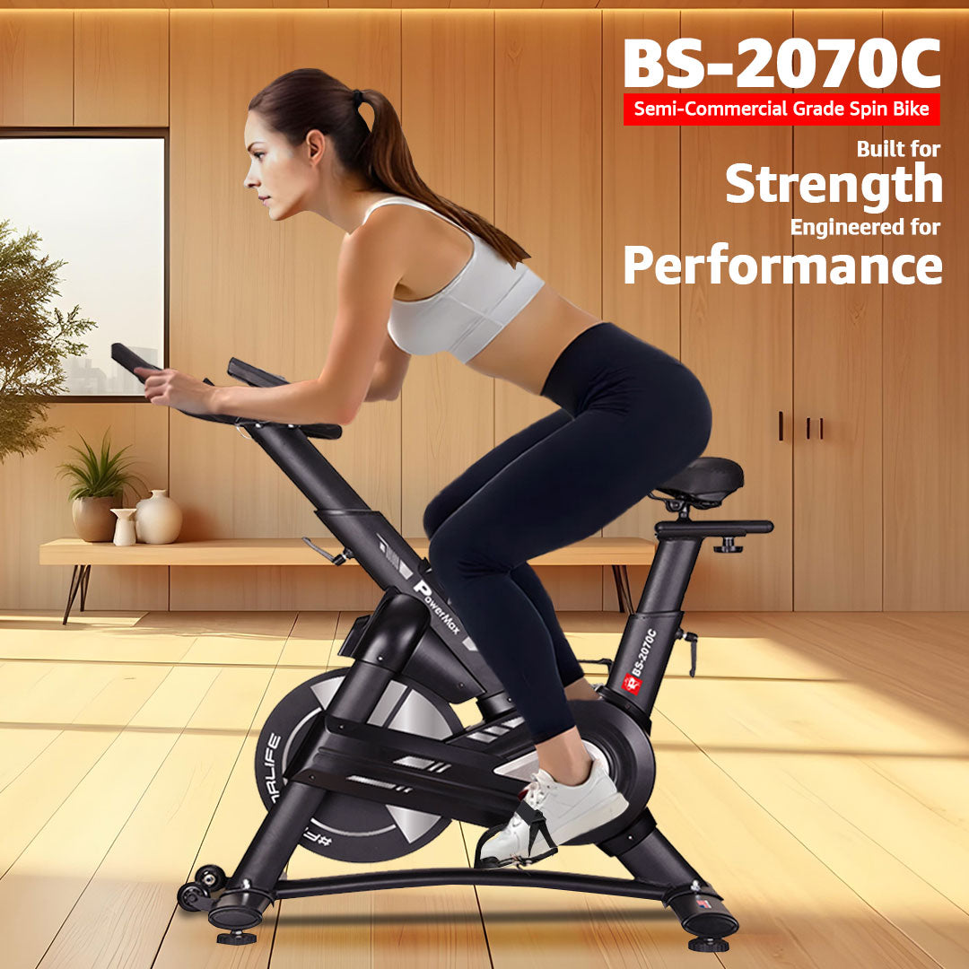 Powermax_BS_2070_Semi_Commercial_Spin_Bike_Side_InstaSport