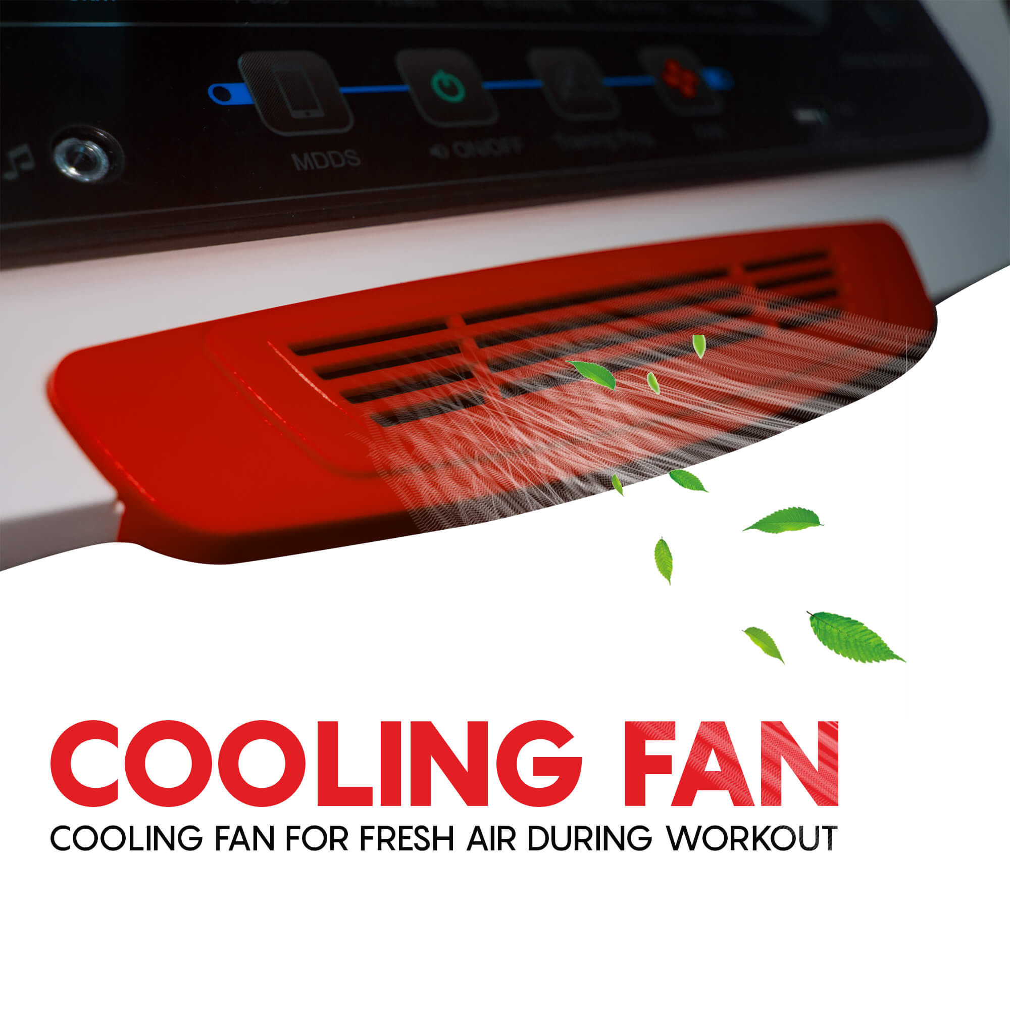 Powermax_TAC_400_Semi_Automatic_Treadmill_Cooling_Fan_InstaSport