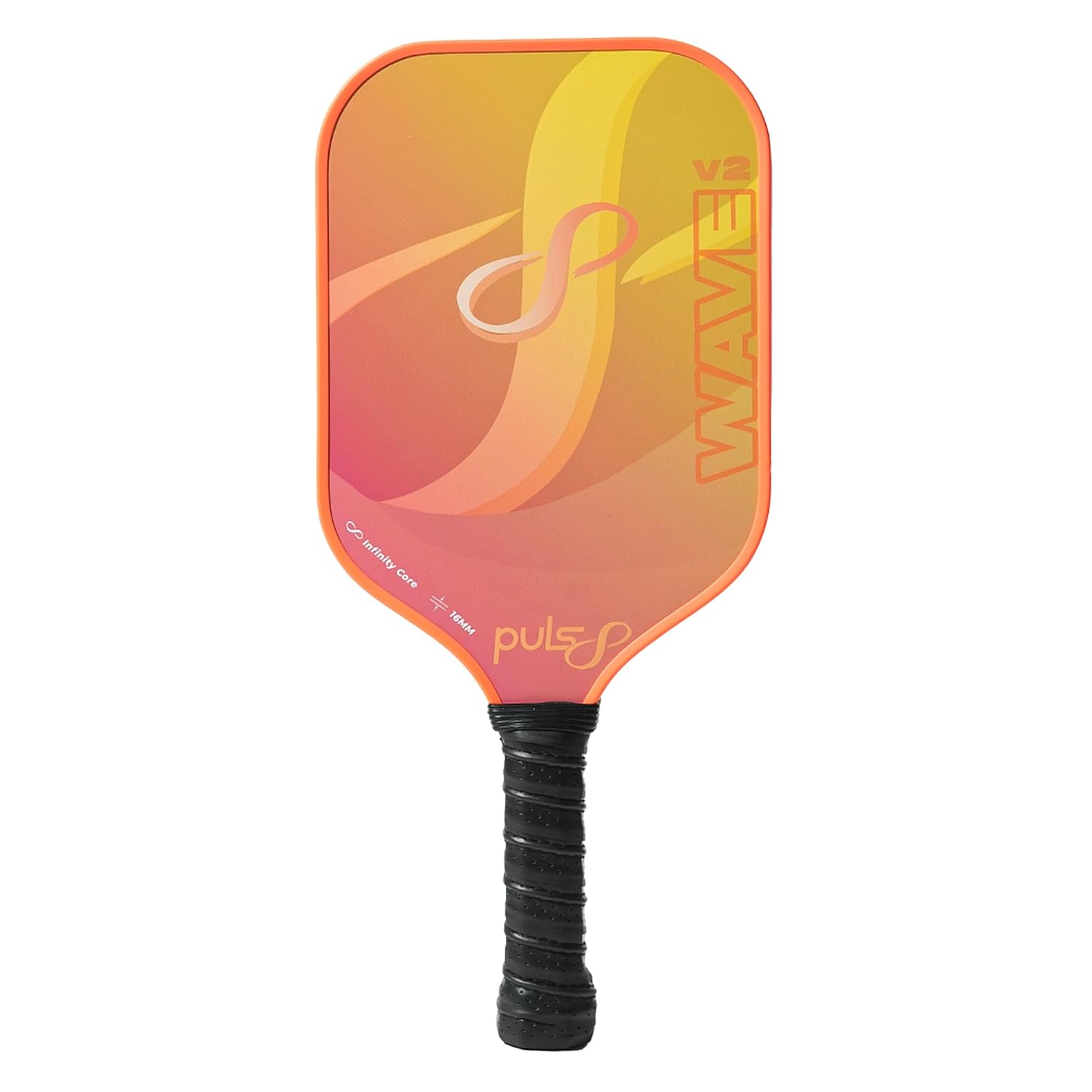 Puls8_Wave_V2_Pickleball_Paddle_Volcano_Flame_Full_InstaSport