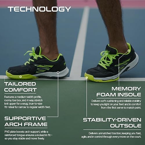 Pulse8_Pickleball_Men_s_Shoes_Green_Technology_InstaSport