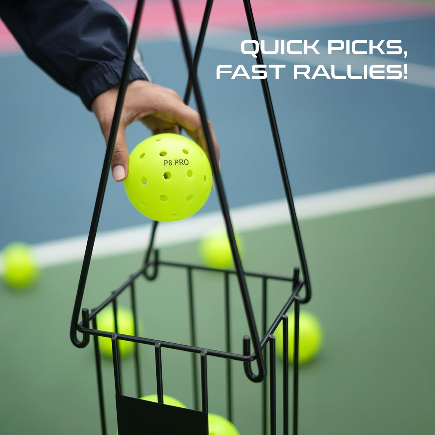 Pulse8_Pickleball_Picker_Black_Quick_Pic_InstaSport