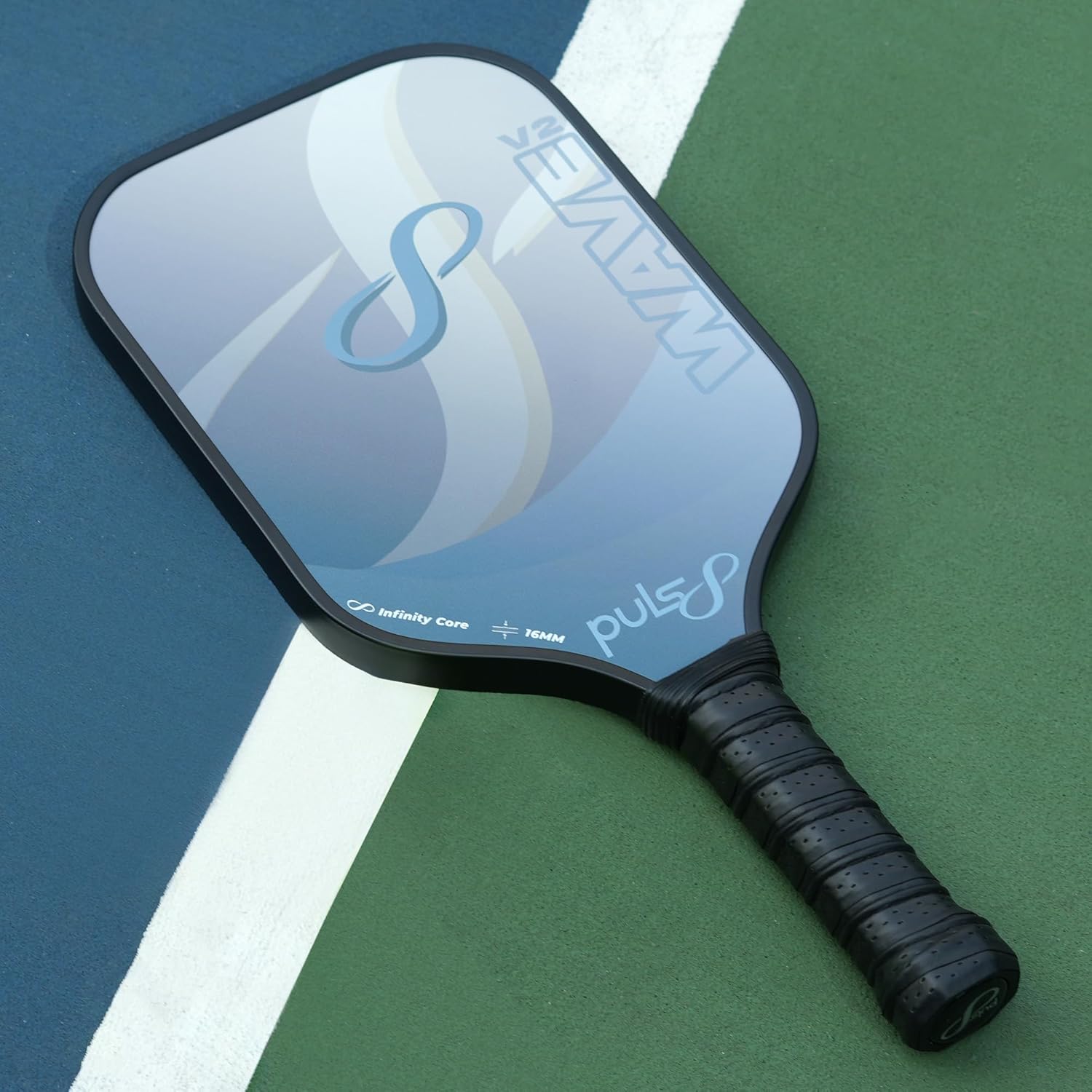 Pulse8_Wave_V2_Pickleball_Paddle_Burnt_Charcoal_Creative_InstaSport