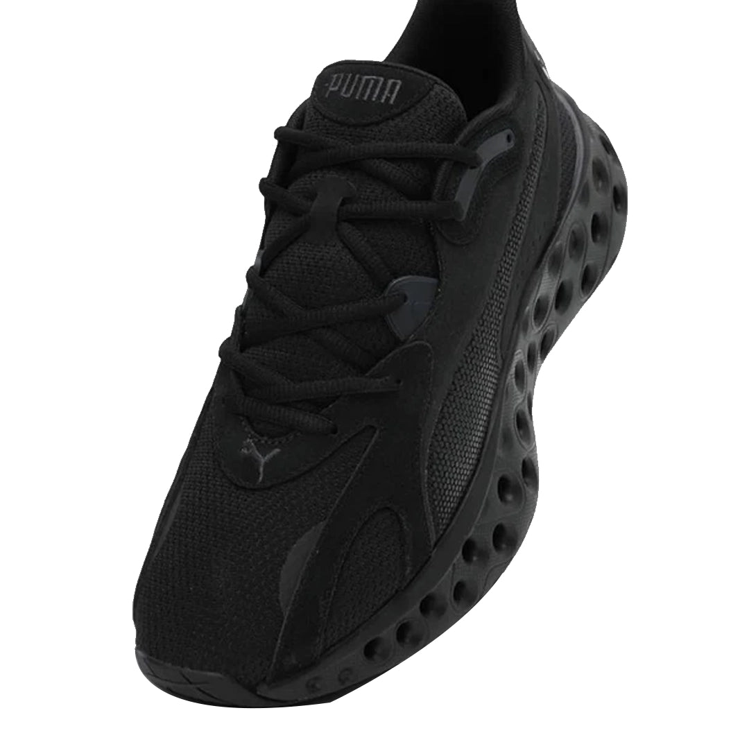 Puma Softride Frequence Unisex Running Shoes (Black/Flat Dark Gray) 31050001
