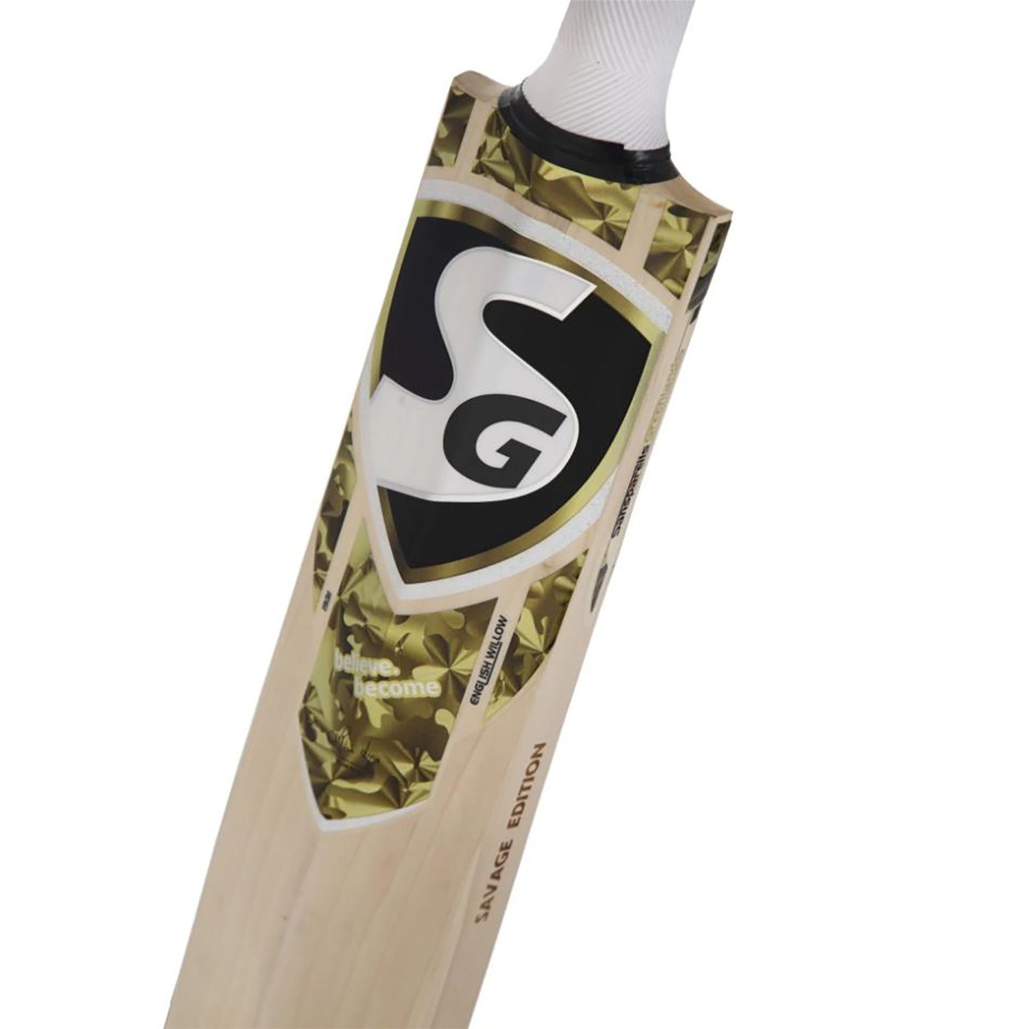 SG Savage Edition Finest English Willow grade 1 Cricket Bat - SH - InstaSport