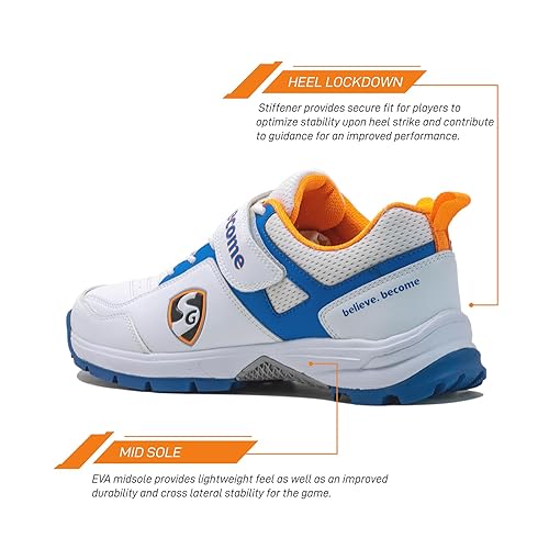 SG_Century_6.0_Cricket_Shoes_White_R_Blue_Orange_Cricket_Shoes_Heal_InstaSport