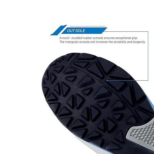 SG_Scorer_6.0_Rubber_Spike_Cricket_Shoes_White_Aqua_Blue_Sole_InstaSport