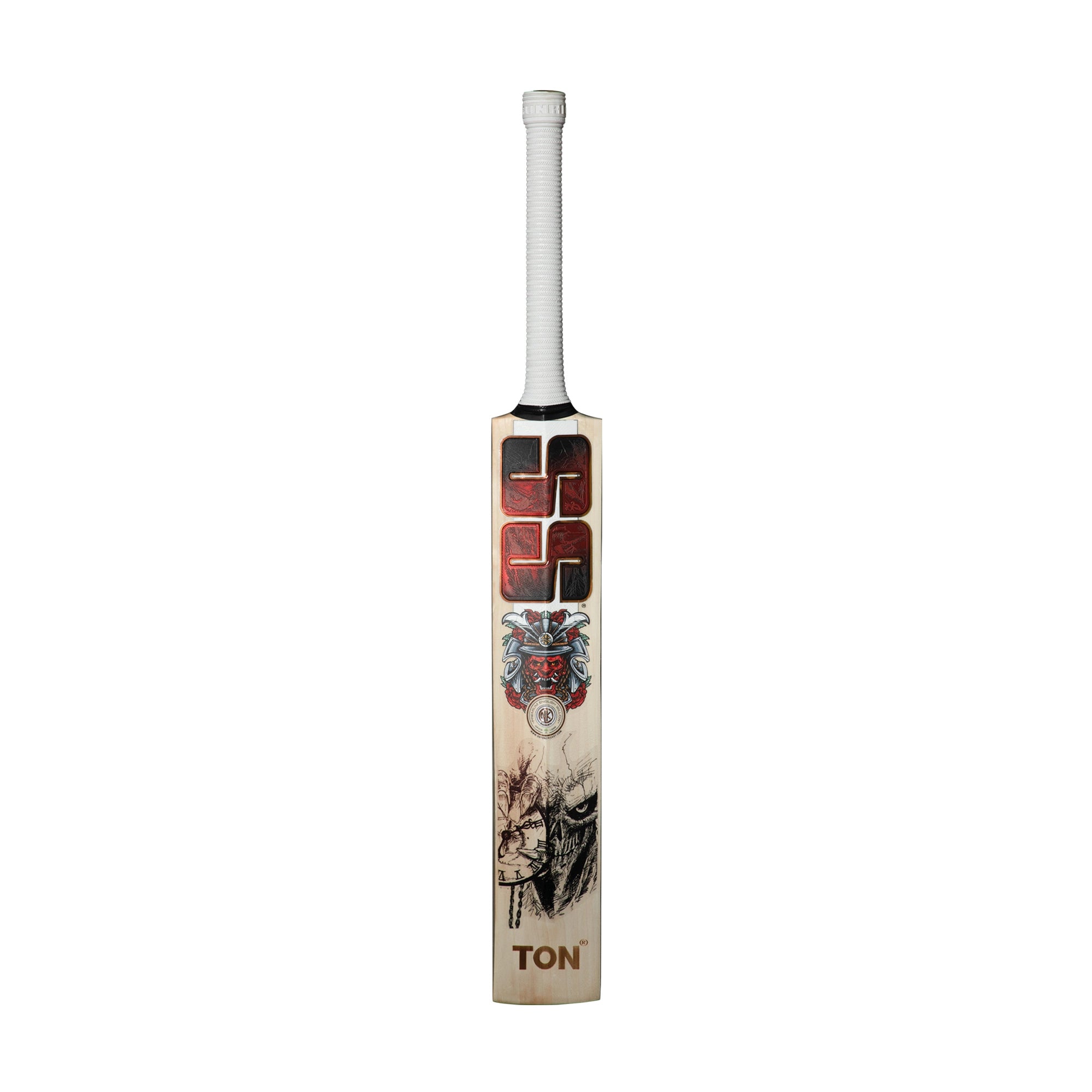SS Devils English Willow Cricket Bat Red - SH