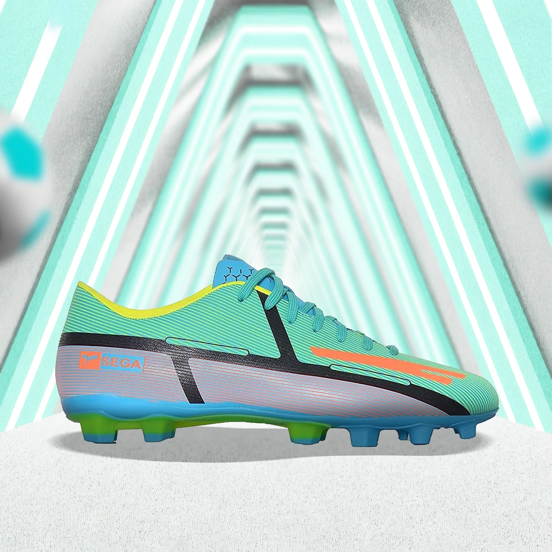 Buy now Sega Micro Football Shoes Blue Beginner's Choice