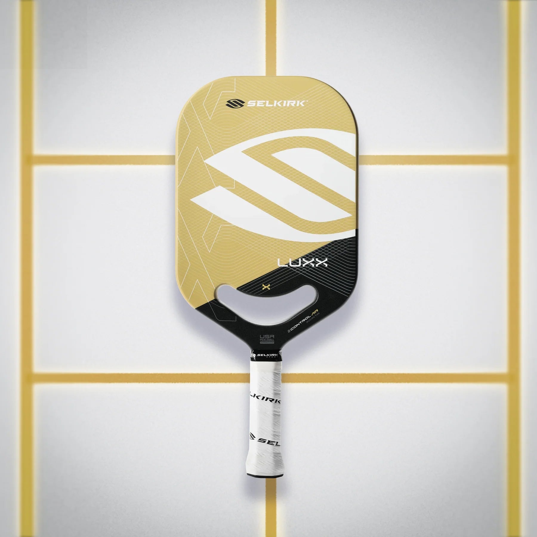 Selkirk Luxx Control Air - Invikta (Gold) Pickleball Paddle
