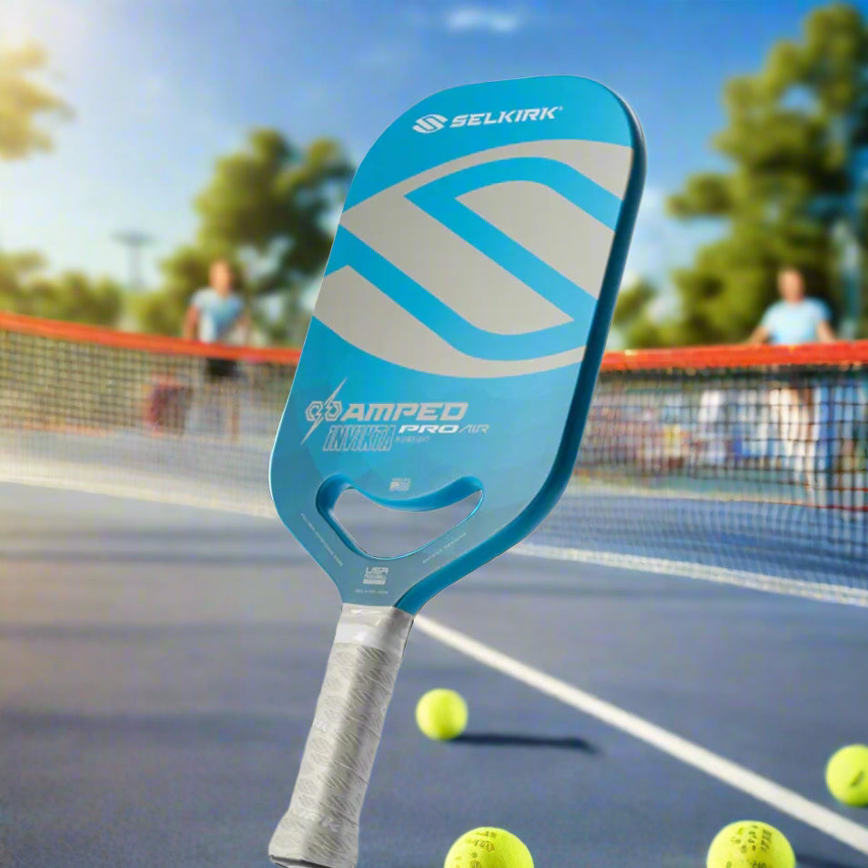 Selkirk_Amped_Pro_Air_Invikta_Pickleball_Paddle_Blue_Fullview_instasport