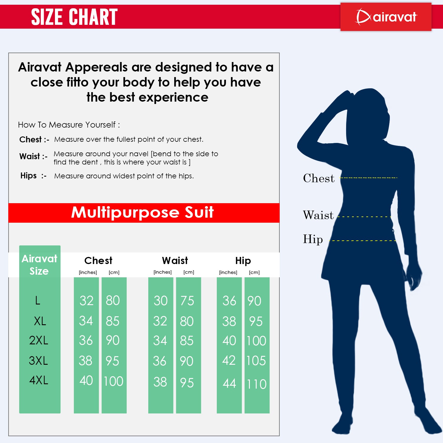 Airavat Women's SOBEK 5006 Swim Wear