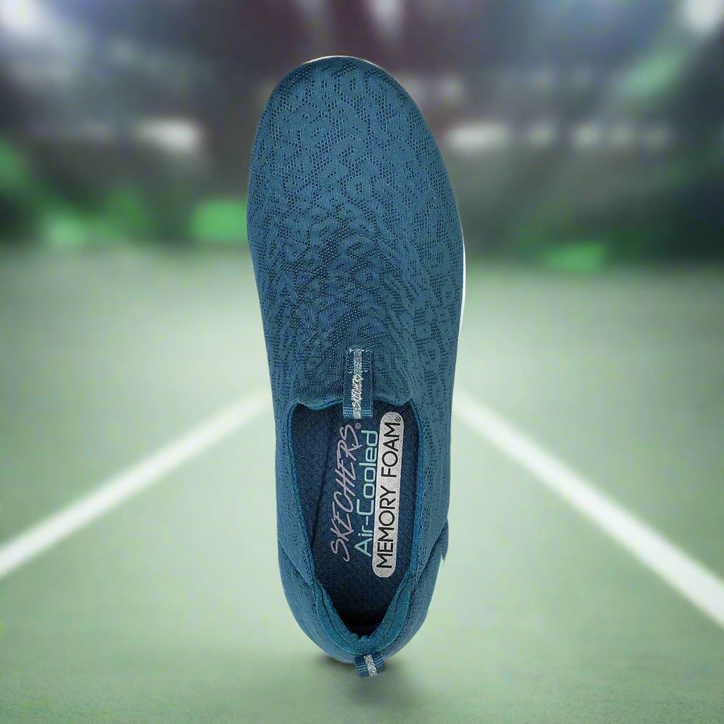 Skechers_149427-TEAL_SportsShoes_Topview_Instasport