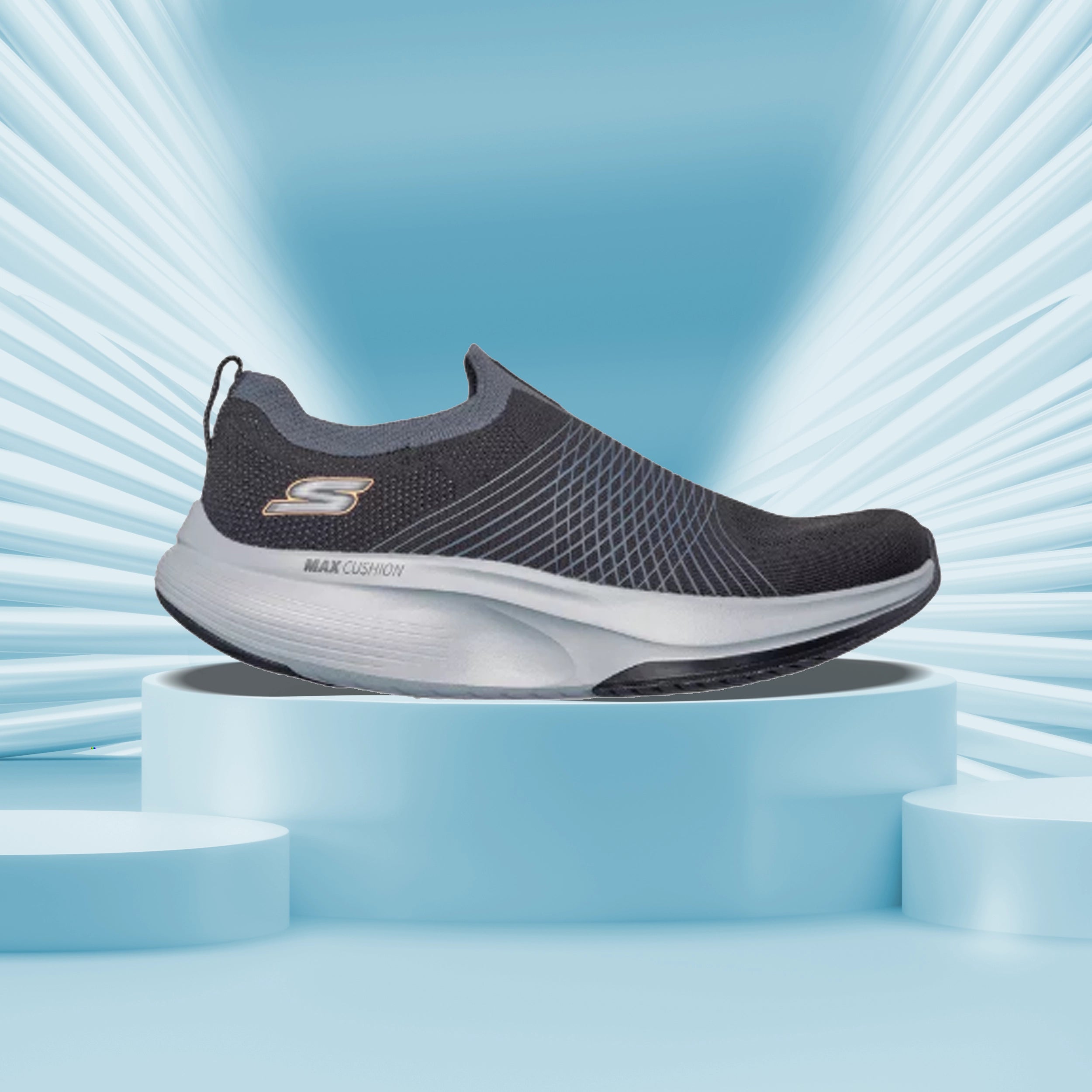 Skechers 216582-BKCC Sports Shoes - Main Image