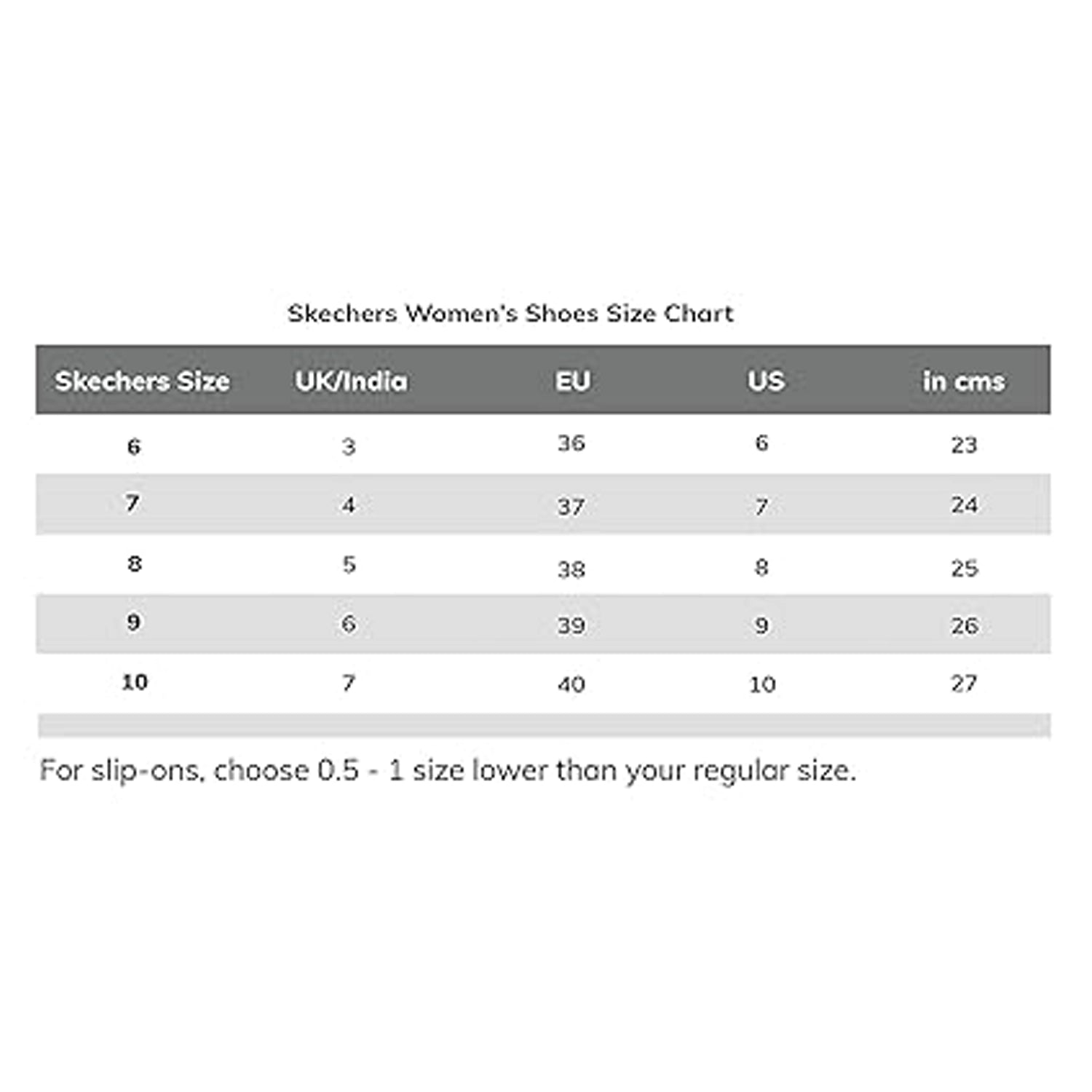 Skechers_896162ID-NVCL_CasualSandals_Sizechart_Instasport