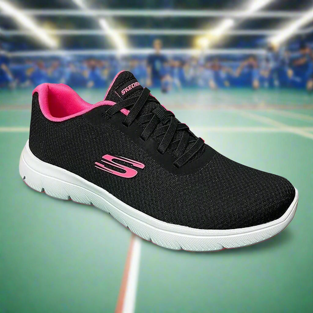 Skechers_896199ID-BKHP_SportsShoes_Front_Instasport