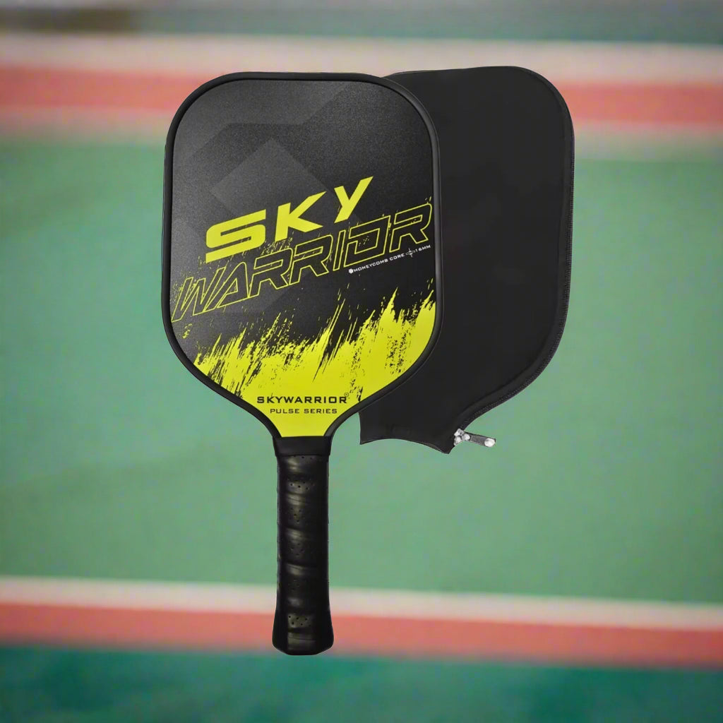 Skywarrior_PULSE_Pickleball_Paddle-Yellow_Bag_Instasport