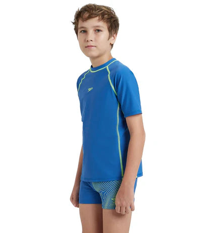 Speedo_Boys_Enduraflex_Short_Sleeve_Suntop_Left_InstaSport