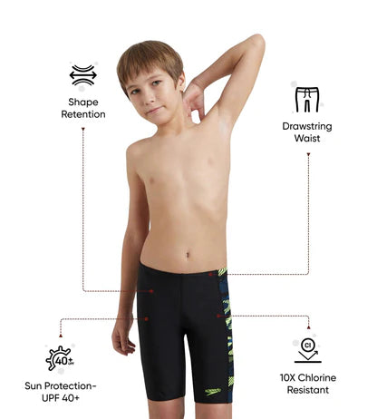Speedo_Boys_Endurance10_Side_Panel_Hyperboom_Swimming_Jammers_Black_Info_InstaSport