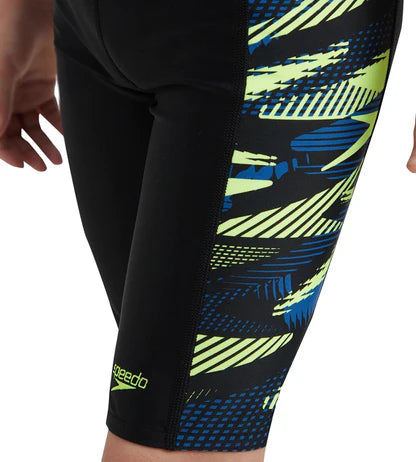 Speedo_Boys_Endurance10_Side_Panel_Hyperboom_Swimming_Jammers_Black_Logo_InstaSport