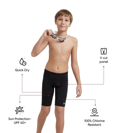 Speedo_Boys_Endurance_Essential_V_Cut_Swimming_Jammer_Black_Info_InstaSport