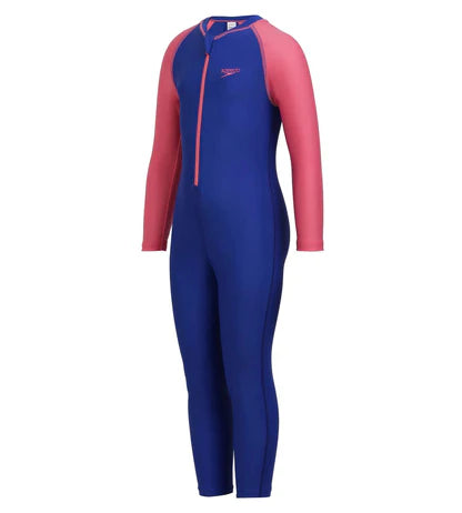 Speedo_Girls_Endurance_10_Essential_All_In_One_Swimming_Suit_Cobalt_Pink_Cross_InstaSport