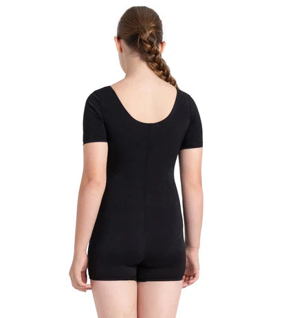 Speedo_Girls_Endurance_Sleeved_Essential_U_Black_Swimming_Black_Instasport