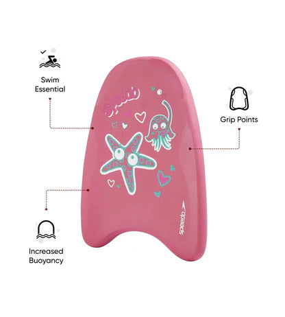 Speedo Juniors Sea Squad Practice Kicking and Strength Building Kick Boards (Age 6 - 14)