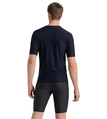 Speedo_Mens_Endura_Brite_Short_Sleeve_Swimming_Suntop_Hapuna_Back_InstaSport