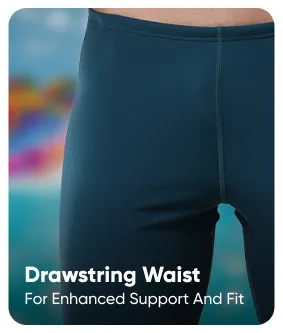 Speedo_Mens_Endurance_Essential_Swimming_Jammers_Dark_Teal_White_Drawstring_Waist_InstaSport