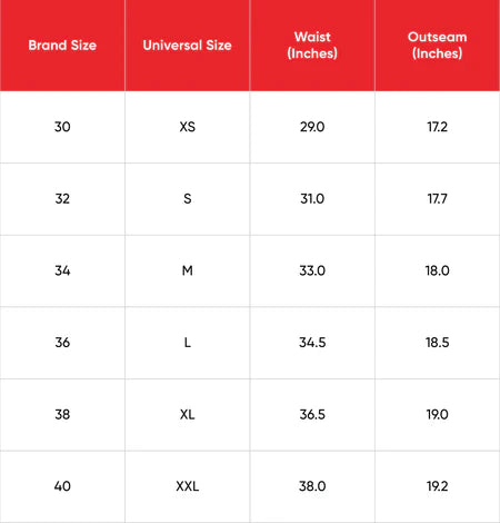 Speedo_Mens_Recycled_Nylon_Essential_Swimming_WaterShorts_Size_Chart_InstaSport