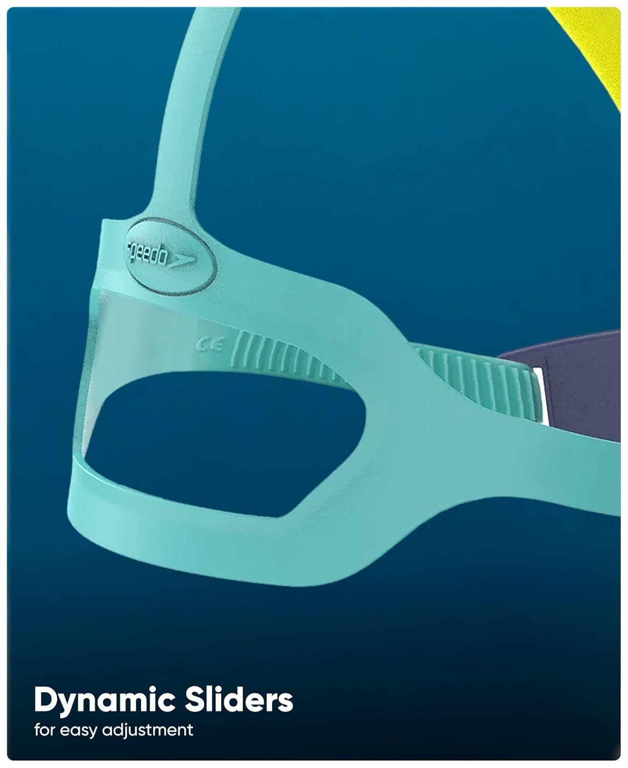 Speedo_Unisex_Junior_Centre_Head_Snorkel_Yellow_Dynamic_Sliders_InstaSport