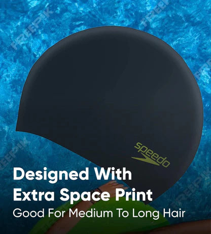 Speedo_Unisex_Junior_Long_Hair_Chlorine_Resistant_Swimming_Cap_Pink_Main_InstaSport