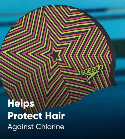 Speedo_Unisex_Junior_Reversible_Moulded_Silicone_Chlorine_Resistant_Black_Blue_Hair_Protection_InstaSport