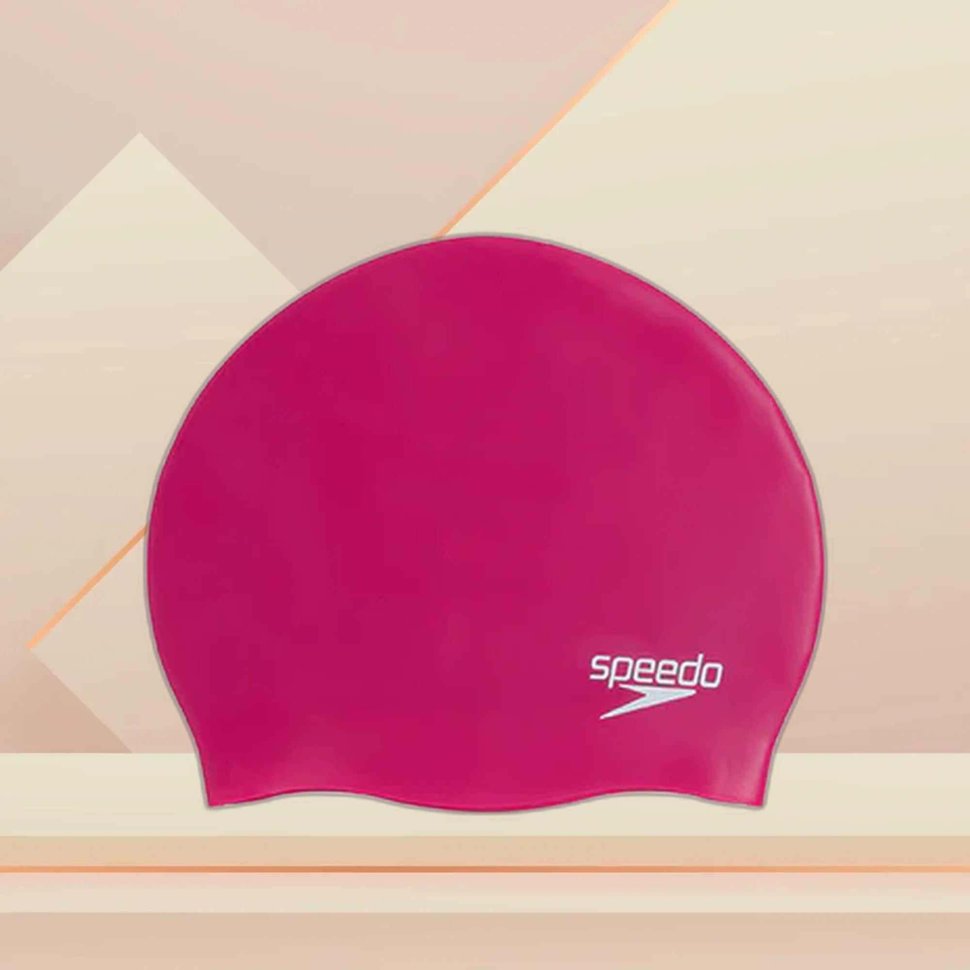 Speedo_Unisex_Moulded_Silicone_Swimming_Cap_Purple_Main_InstaSport
