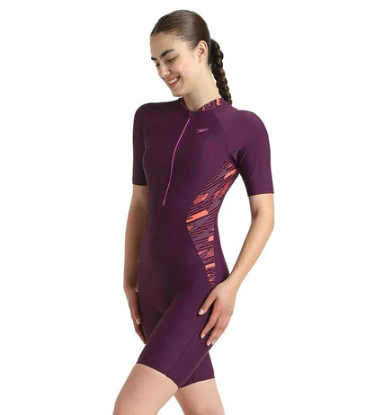 Speedo_Womens_EnduraFlex_Essential_Splice_Print_Closedback_SwimmingSuit_Left_InstaSport