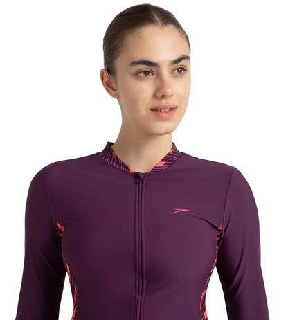 Speedo_Womens_Enduraflex_Two_Piece_Closedback_Full_Body_SwimmingSuit_Upper_InstaSport