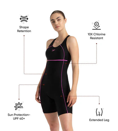 Speedo_Womens_Endurance10_Classic_Racerback_Swimming_Suit_Black_Neon_Violets_Info_InstaSport