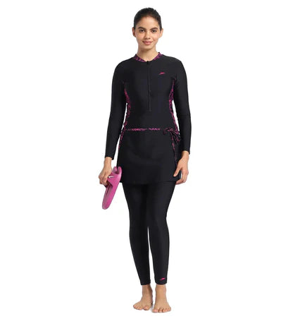 Speedo_Womens_Endurance_10_Printed_Two_Piece_Full_Body_Suite_Model_InstaSport