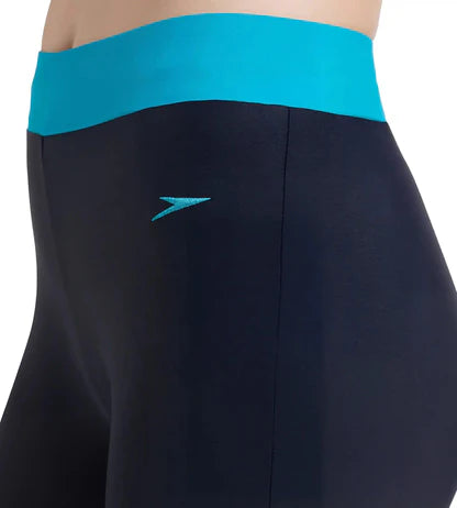 Speedo_Womens_Endurance_10_Solid_Contrast_Swimming_Leggins_Strap_InstaSport