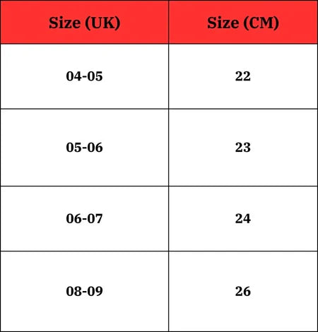 Speedo_Womens_Single_Color_Slides_Size_Chart_InstaSport