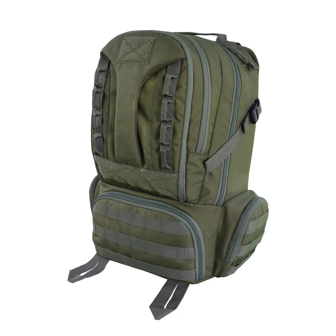 Tactiv_Maverick_Tacktical_Backpack_Olive_Side_InstaSport