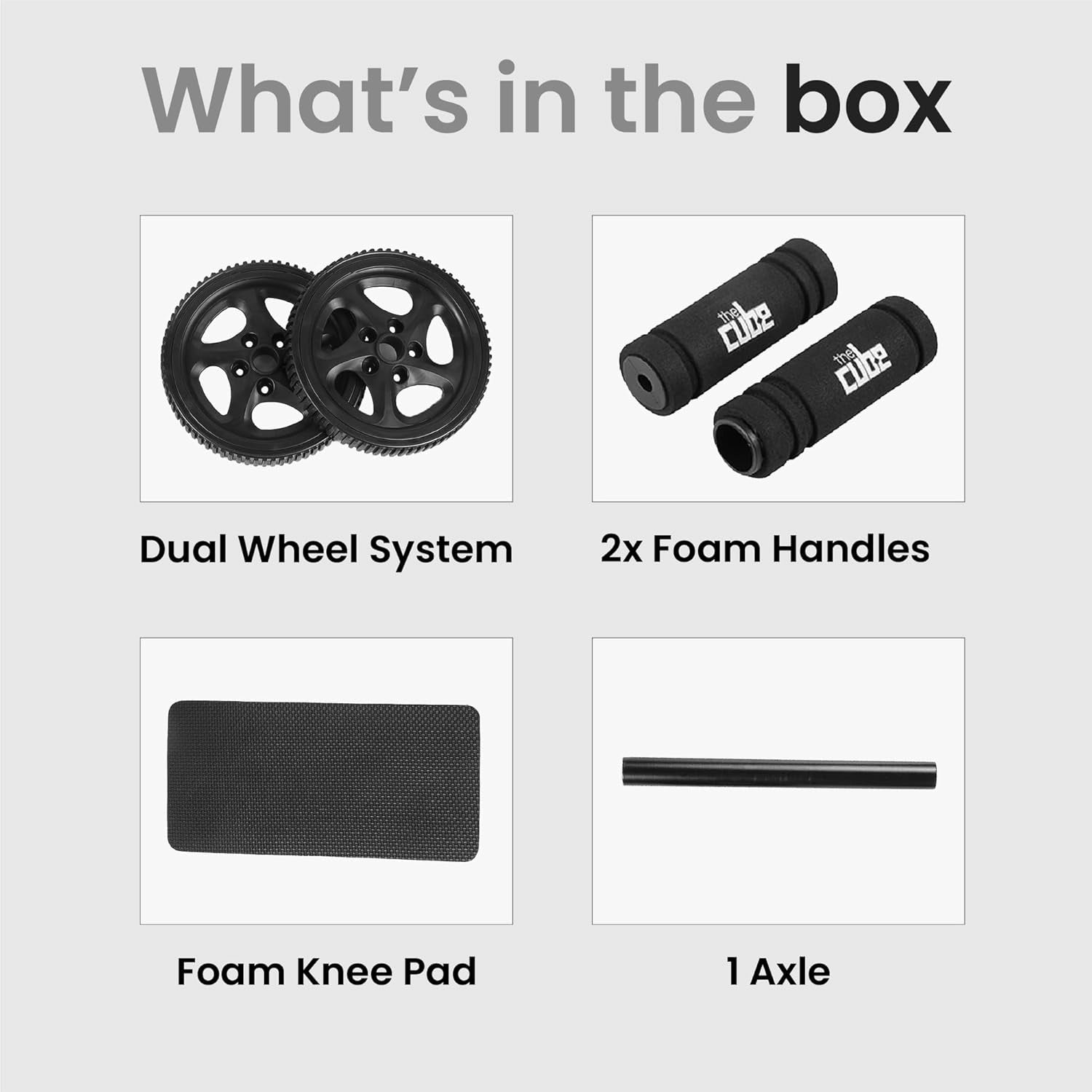 The Cube AB Wheel - Black