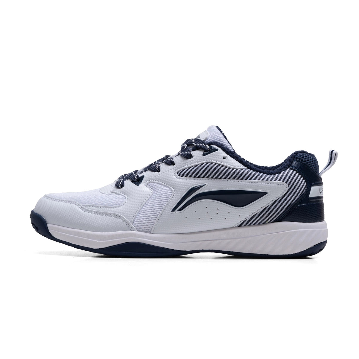 Li-Ning Ultra IV Badminton Shoe - White / Navy - InstaSport