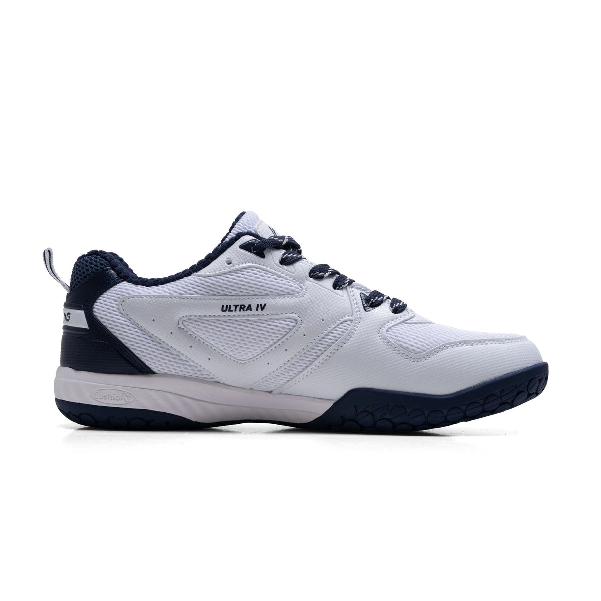 Li-Ning Ultra IV Badminton Shoe - White / Navy - InstaSport
